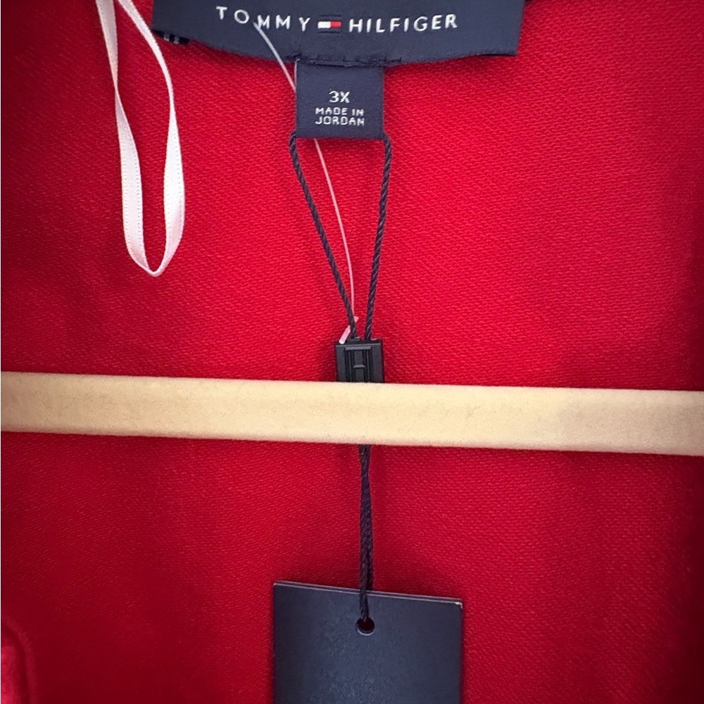 Tommy Hilfiger Women's Bold Red Blazer - Picture 3 of 7